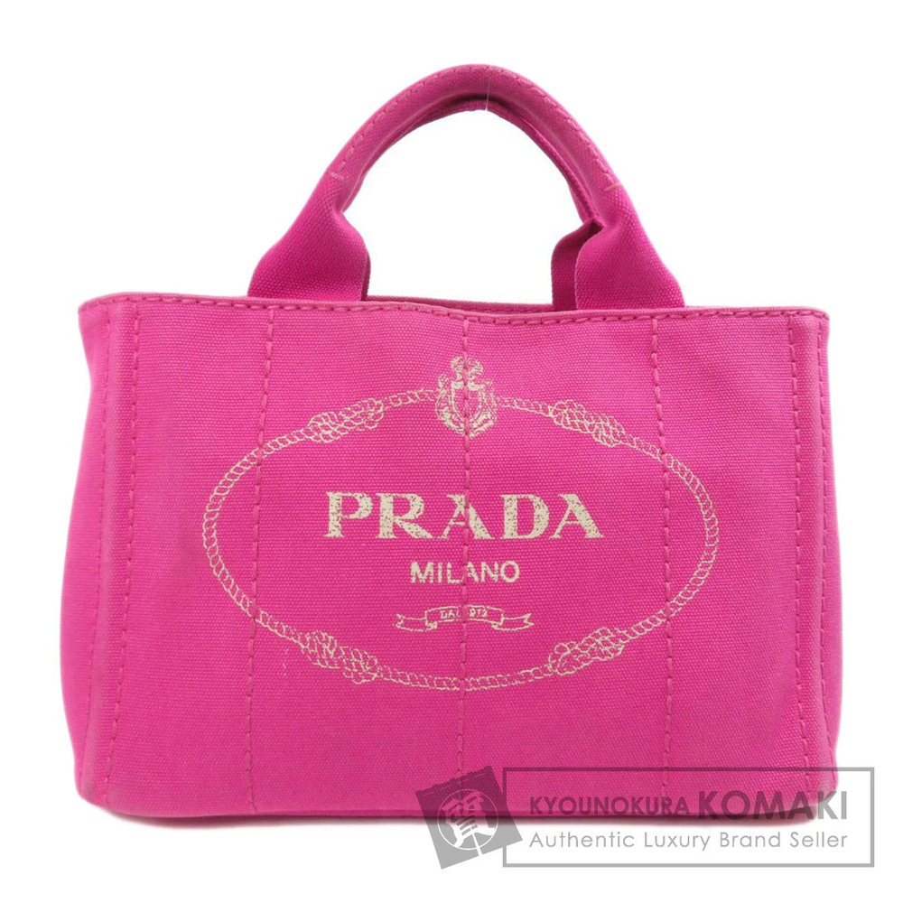 Prada Canapa 2way Tote Bag Canvas